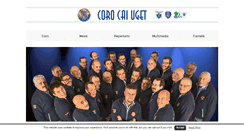 Desktop Screenshot of corocaiuget.it
